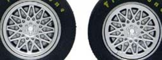 Slot.it Felgeneinsatz 4Stück für PA 17/24 PA45